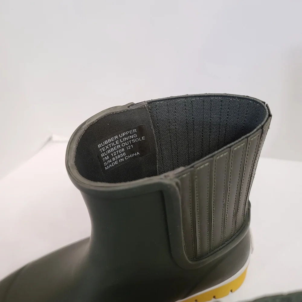 Tory Burch | Foul Weather Colorblock Lug Sole Boots in Leccio Size 7